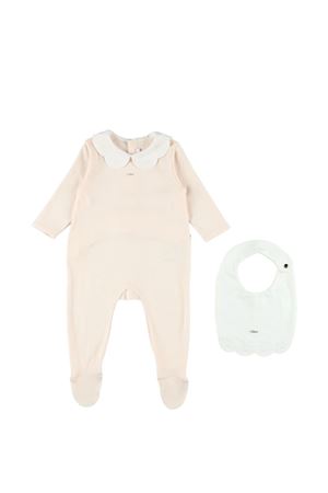 Set neonato in cotone rosa CHLOÉ KIDS | C21231440